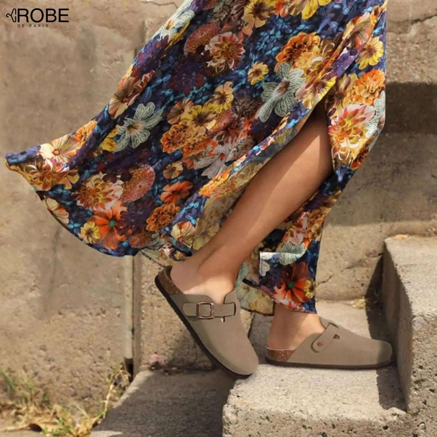 Morven | Sabots homme confortables en daim doux