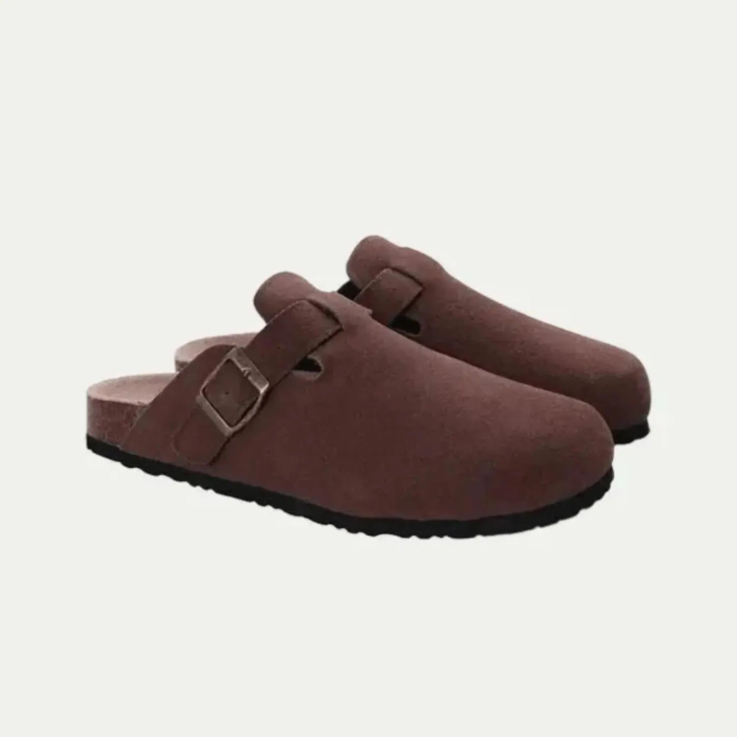 Morven | Sabots homme confortables en daim doux