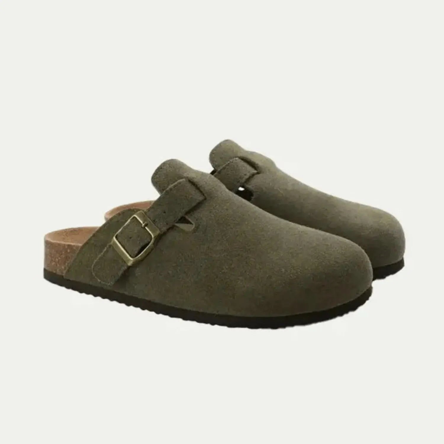 Morven | Sabots homme confortables en daim doux