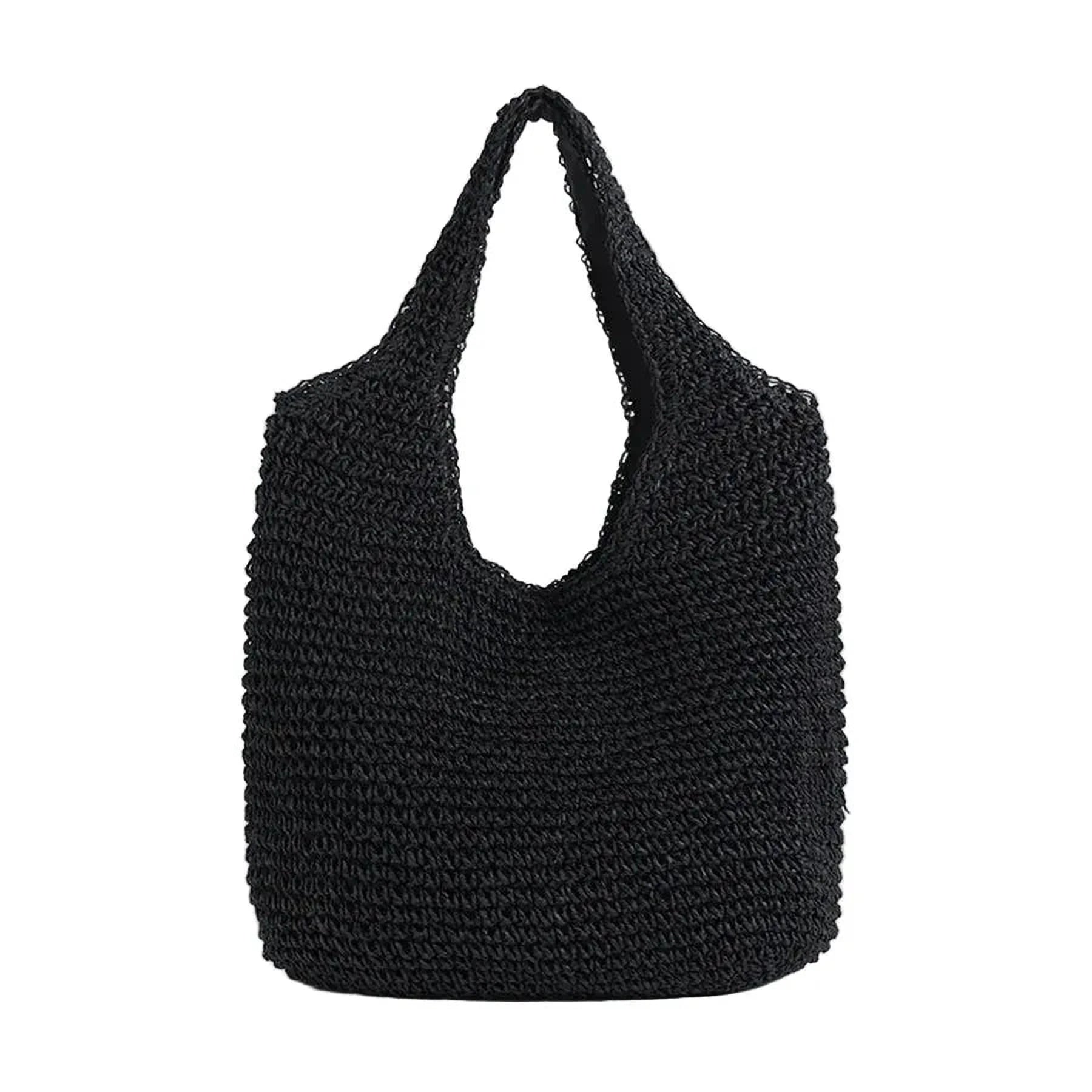 Panier de Soleil | Élégant Sac de Plage en Paille pour Femmes