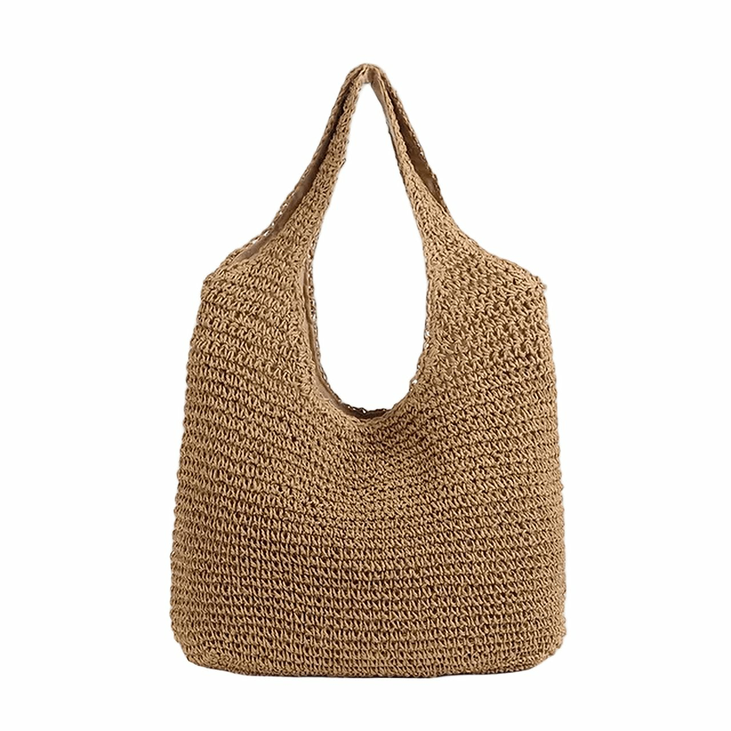 Panier de Soleil | Élégant Sac de Plage en Paille pour Femmes