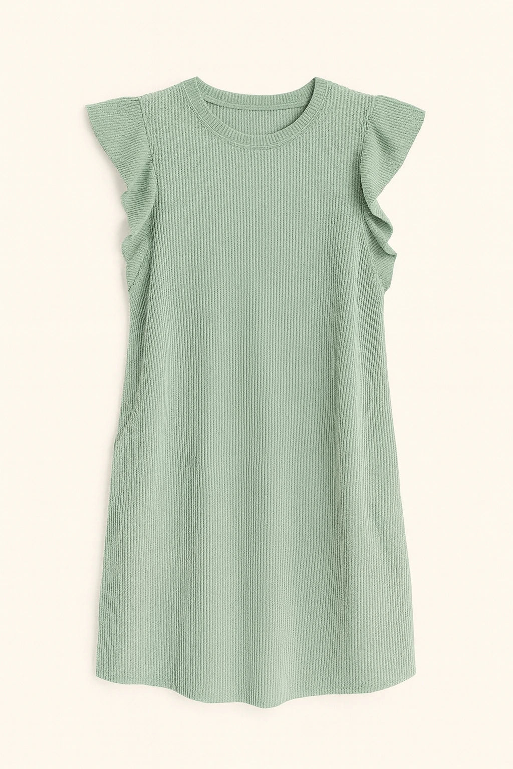 Robe Papillon Texturée | Mini robe avec manches fluides