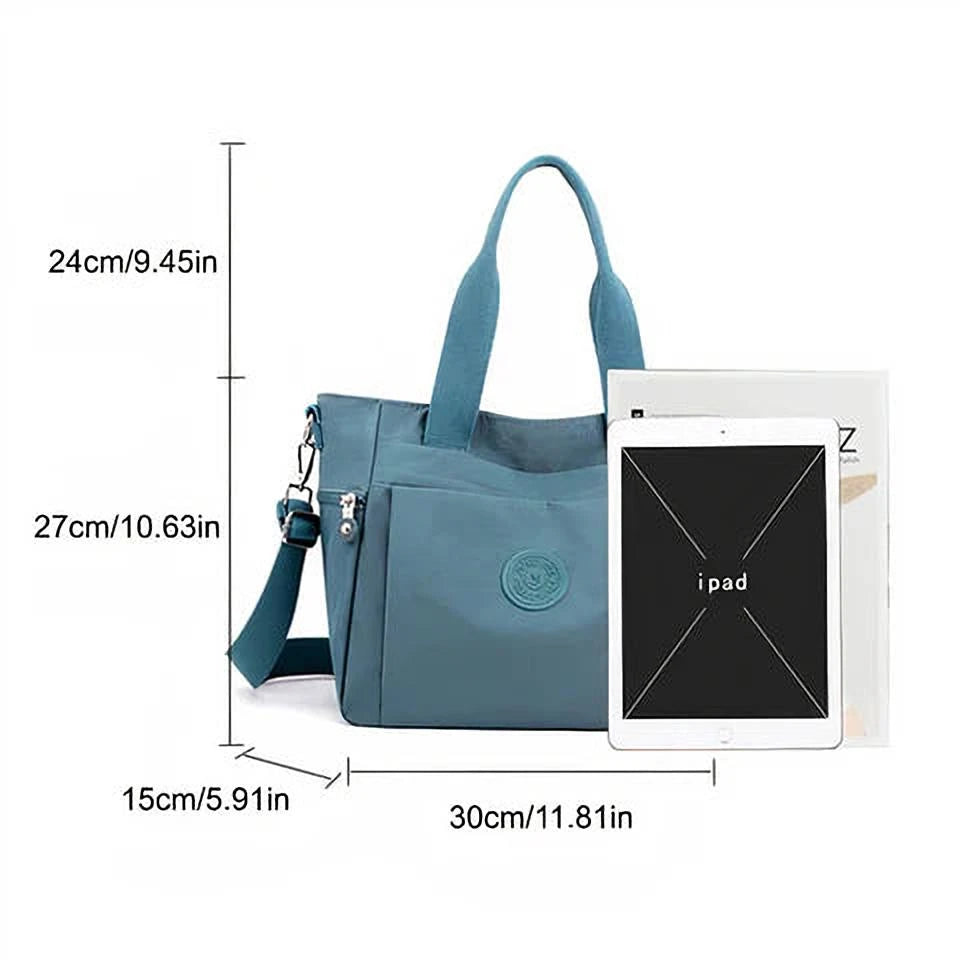 Sac Élégance Pratique | Tote en Nylon Élégant pour Femme