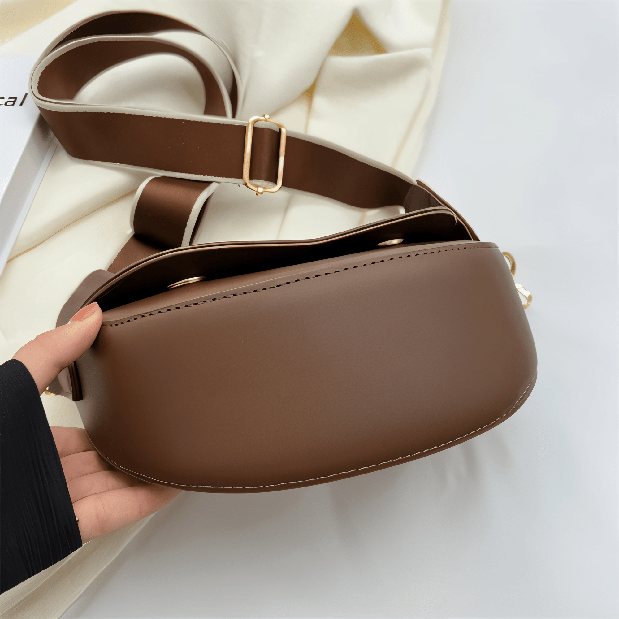 Sac Élégance Urbaine | Sac Bandoulière en Cuir Vegan pour Femmes