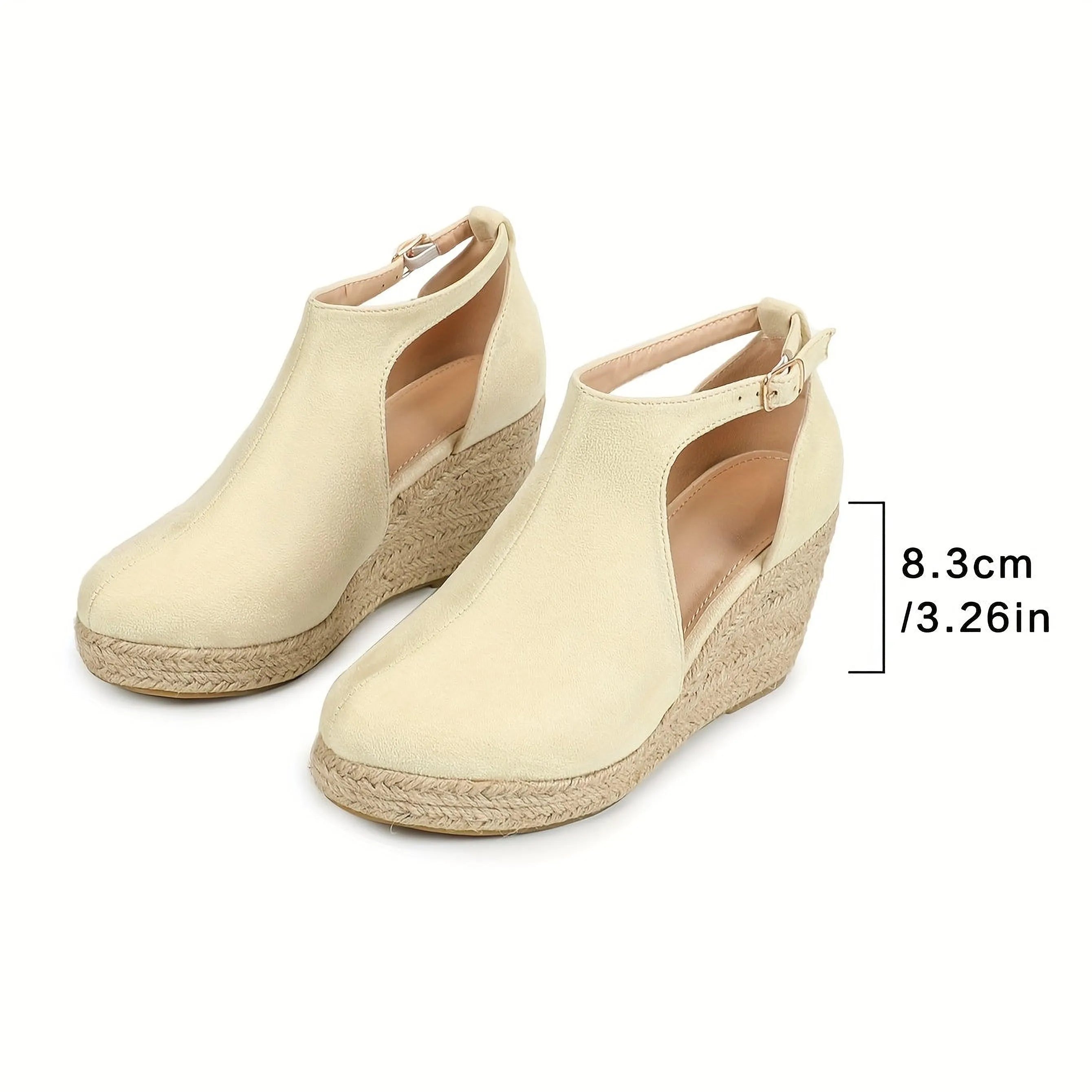 Sandales espadrilles Maribel | Confort compensé et style chic