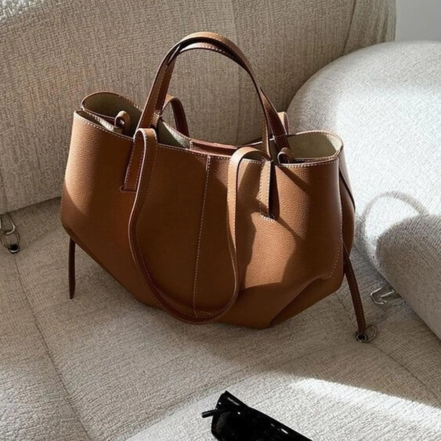 Tendance Rétro Sac | Grand Sac Fourre-Tout Femme pour un Style Vintage