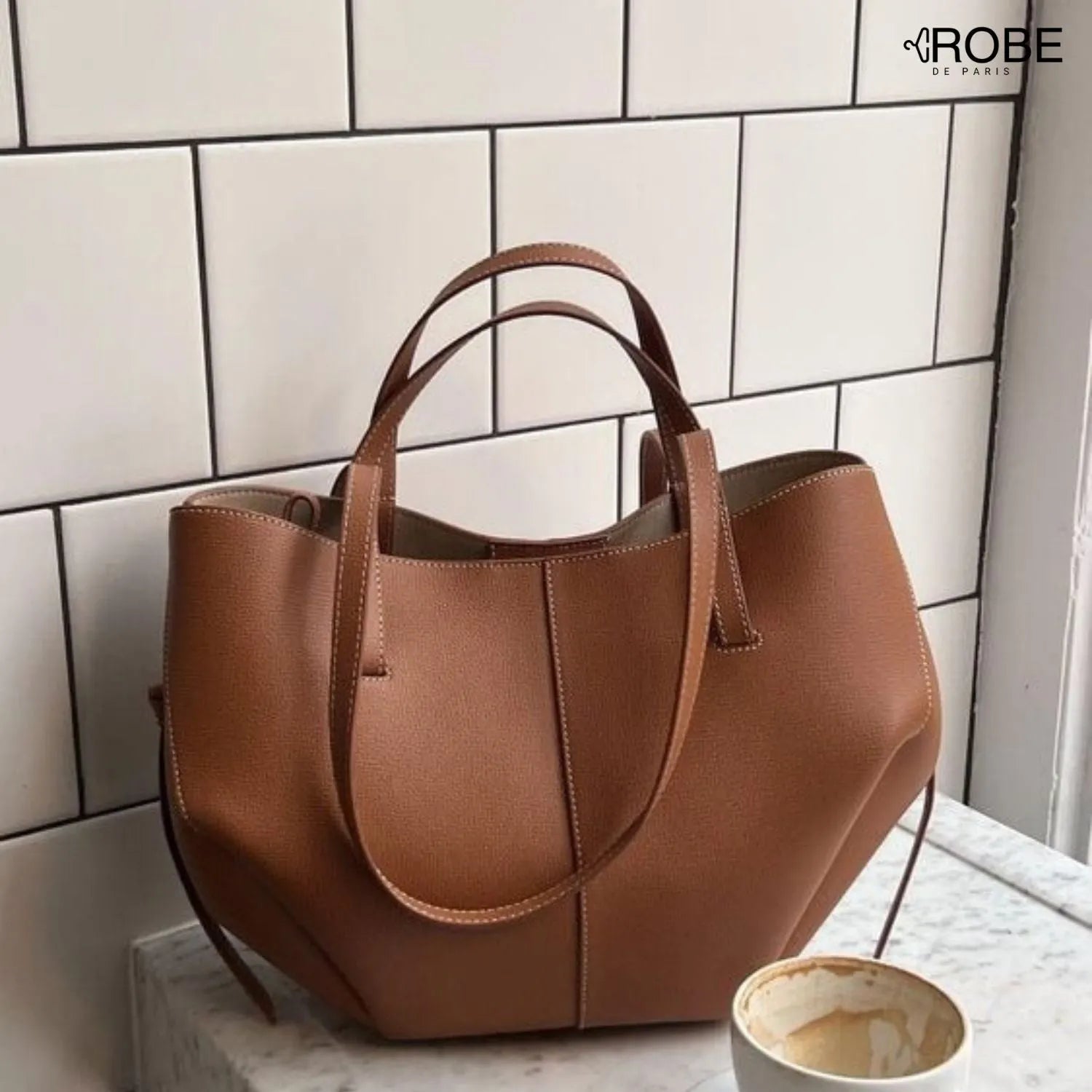 Tendance Rétro Sac | Grand Sac Fourre-Tout Femme pour un Style Vintage