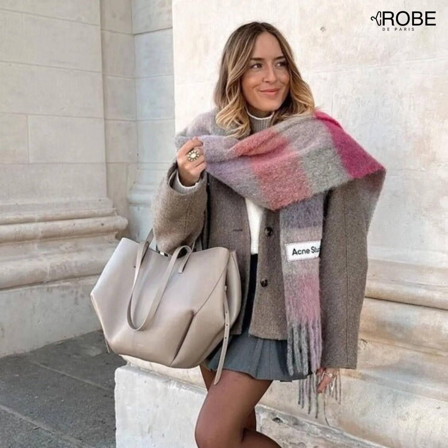 Tendance Rétro Sac | Grand Sac Fourre-Tout Femme pour un Style Vintage