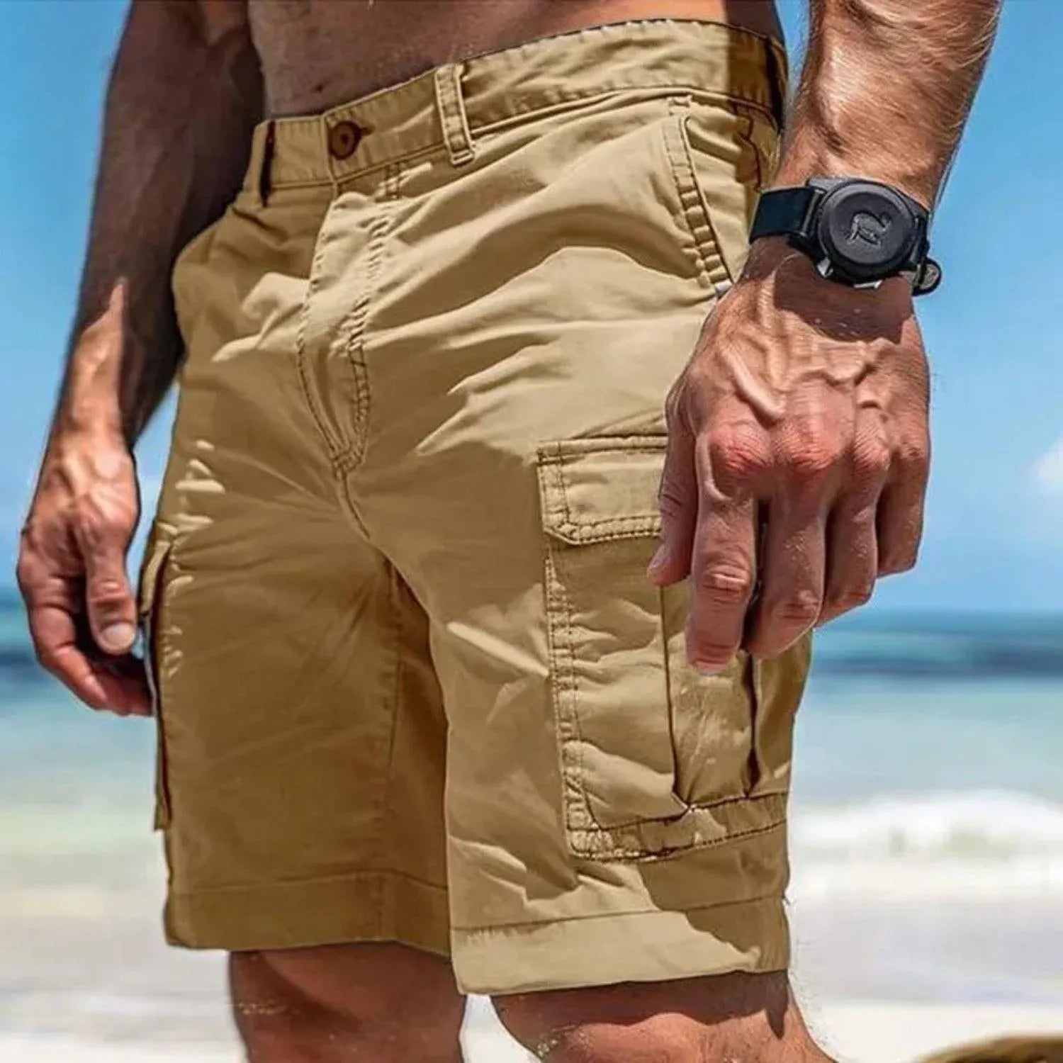 Veltric | Shorts de sport cargo homme confort et performance