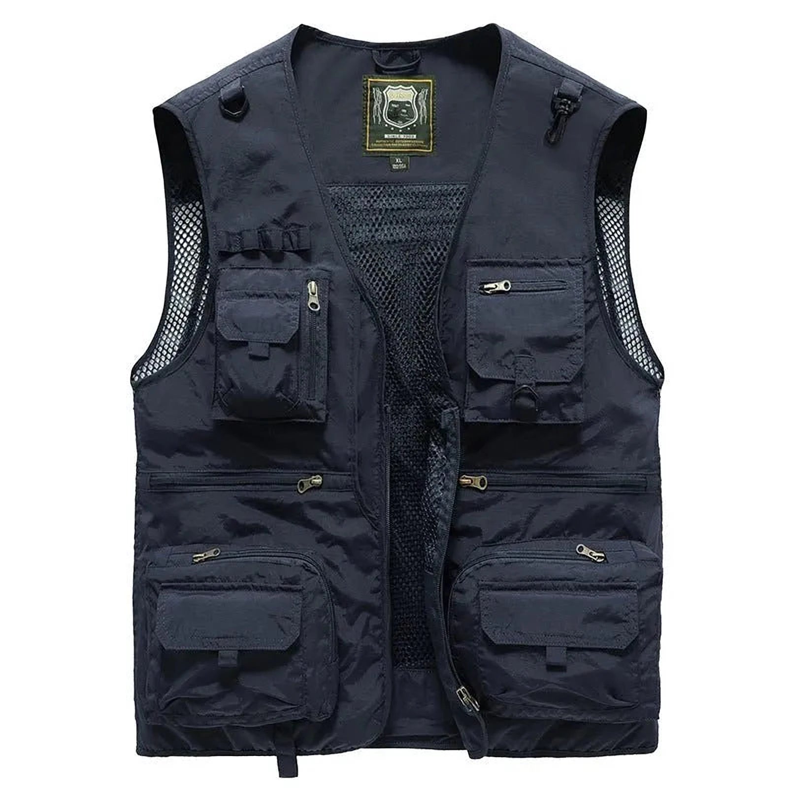 Veste Action Hommes | Gilet Utilitaire Multi-Poches Pratique