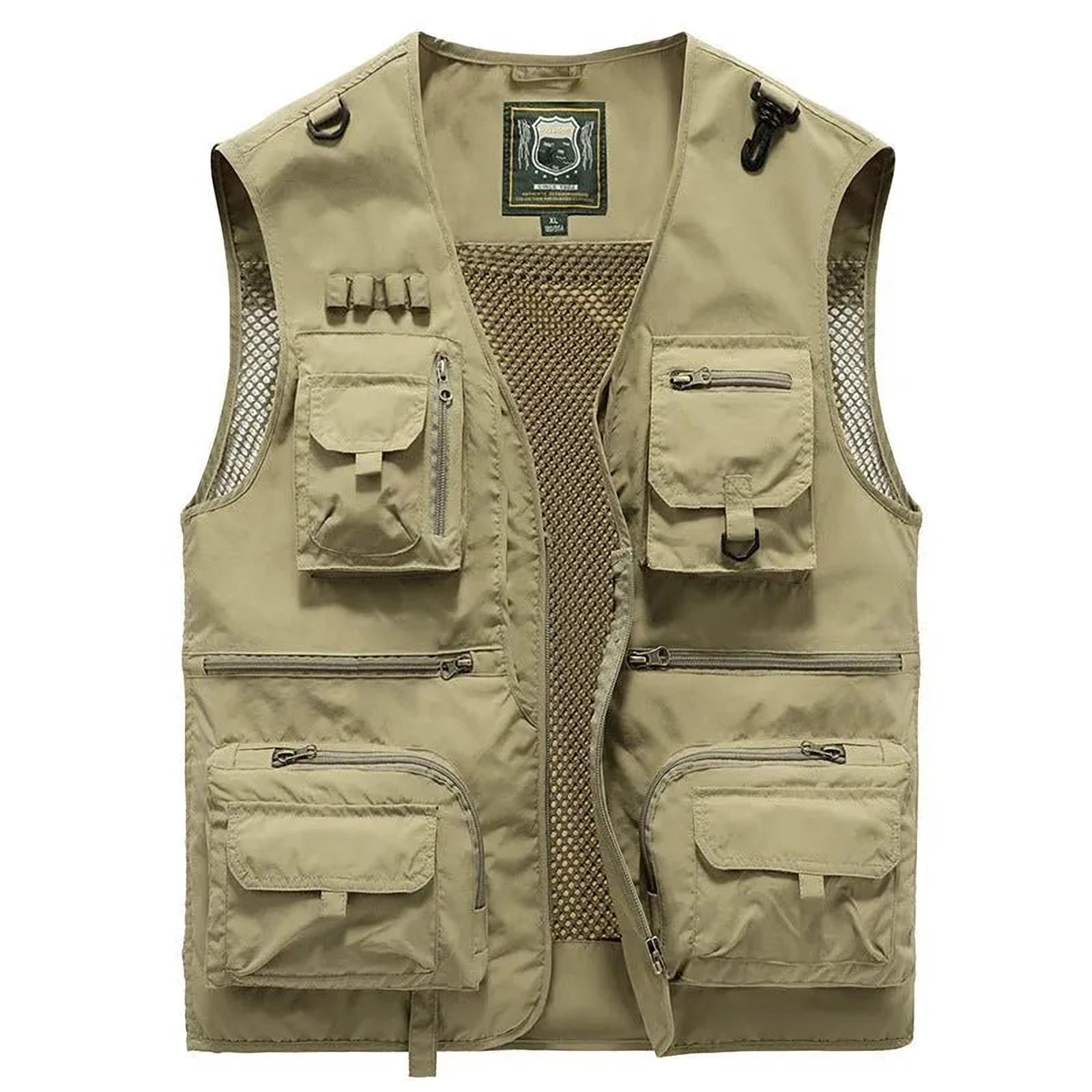 Veste Action Hommes | Gilet Utilitaire Multi-Poches Pratique
