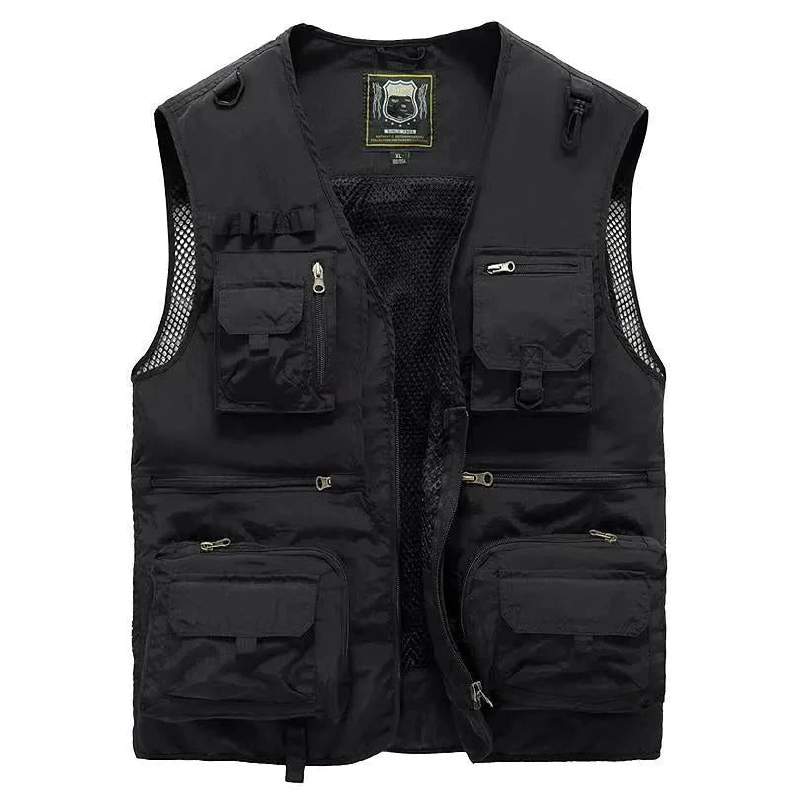 Veste Action Hommes | Gilet Utilitaire Multi-Poches Pratique