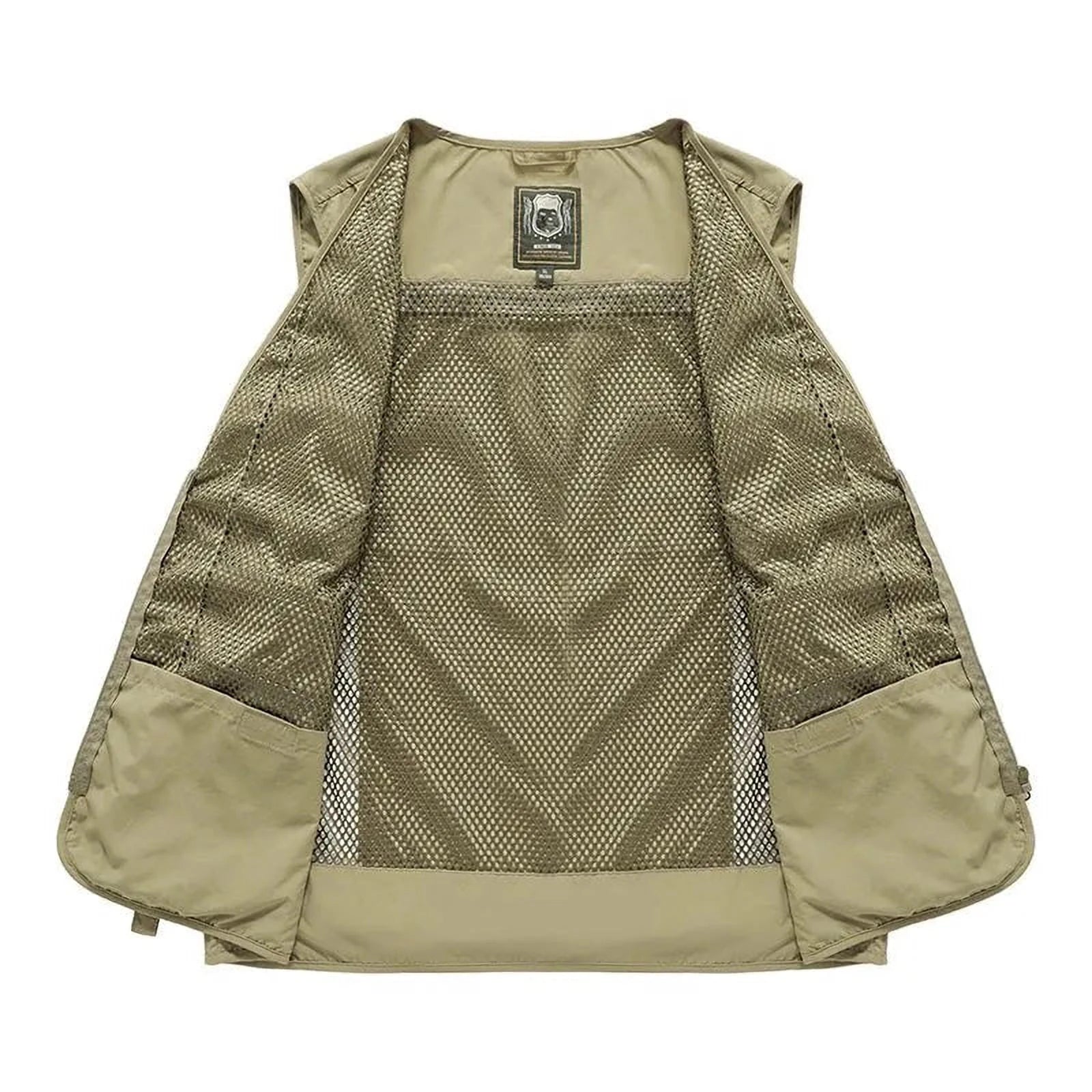 Veste Action Hommes | Gilet Utilitaire Multi-Poches Pratique