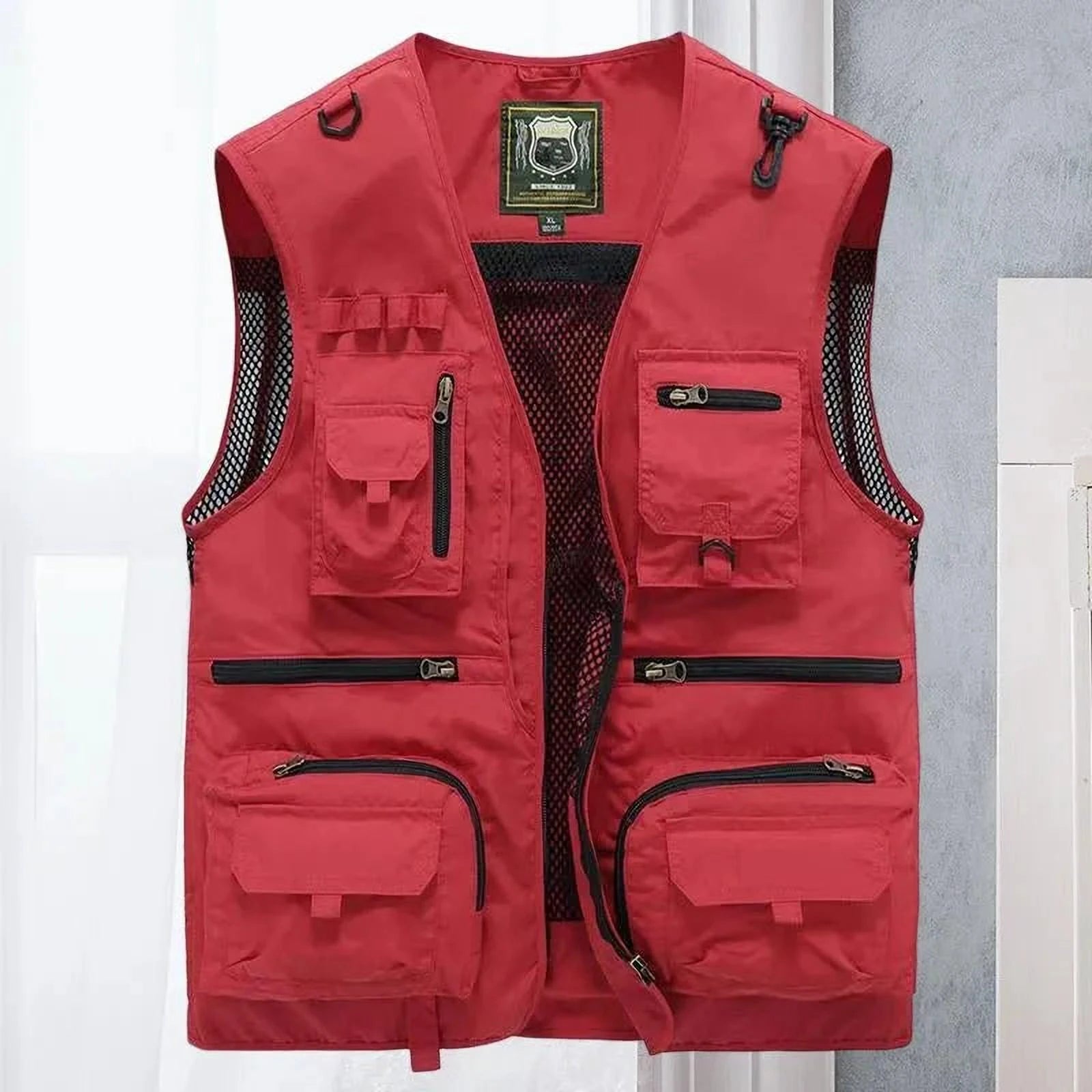 Veste Action Hommes | Gilet Utilitaire Multi-Poches Pratique