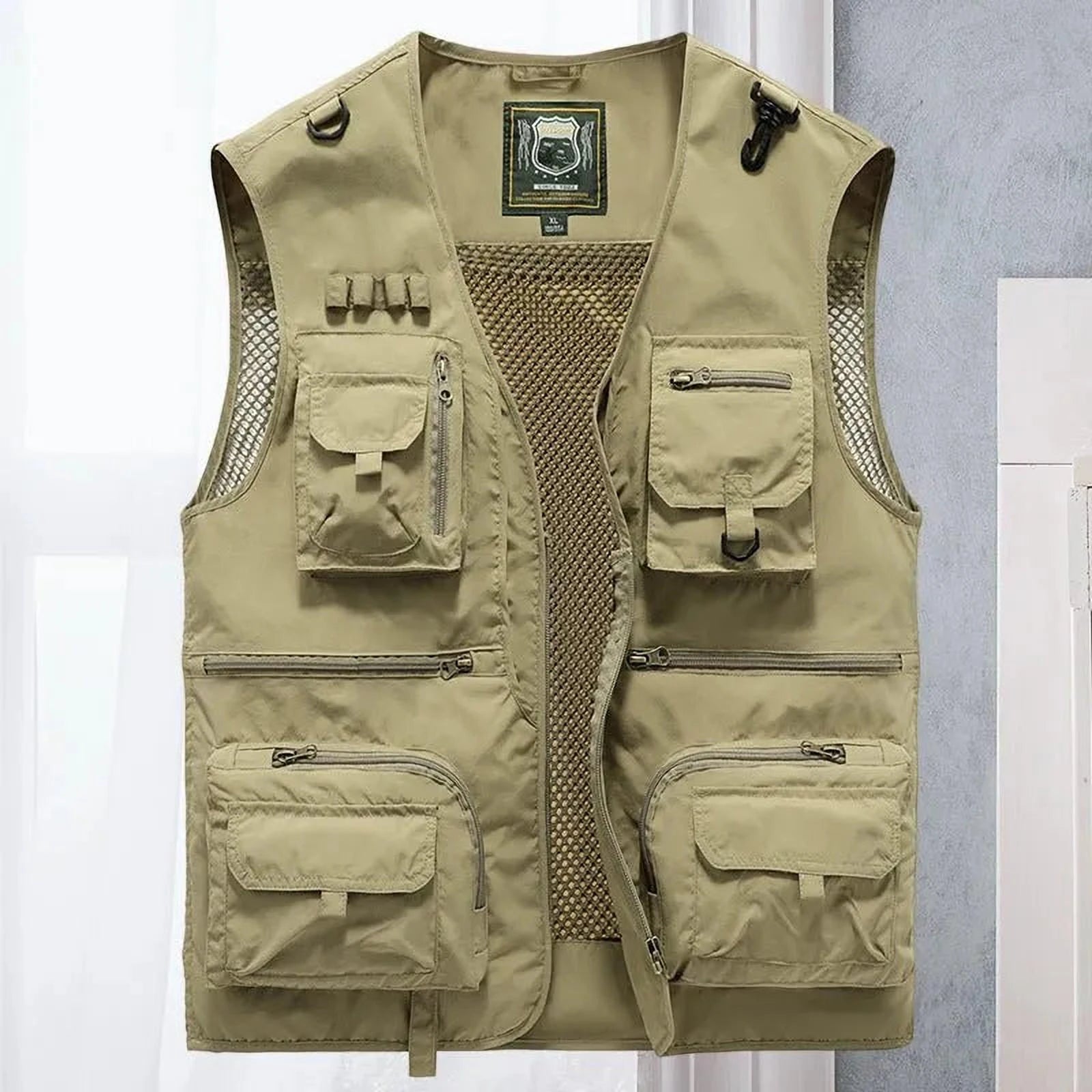 Veste Action Hommes | Gilet Utilitaire Multi-Poches Pratique