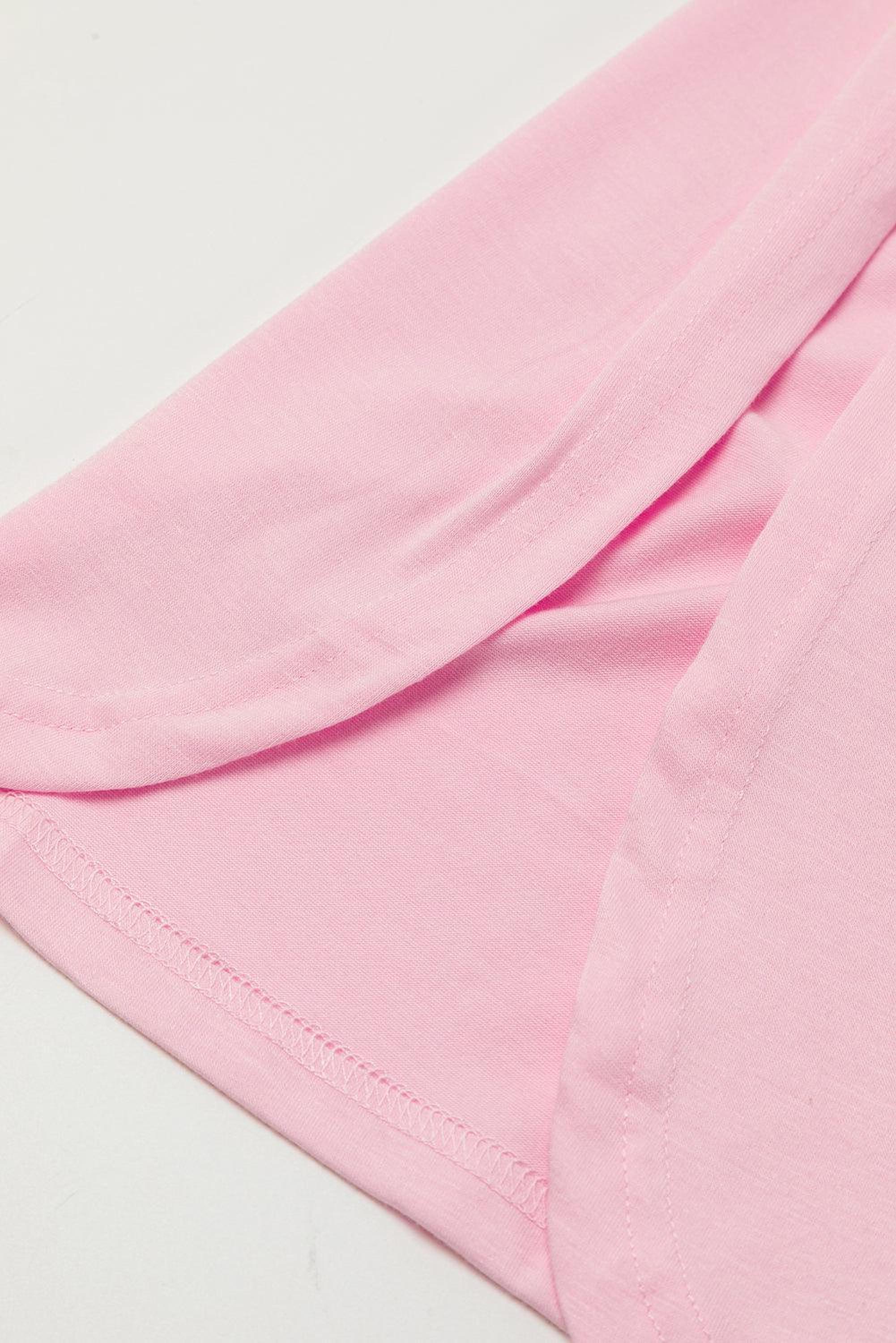 Élégance Décontractée | Robe Maxi T-shirt à Col en V avec Fente et Poche