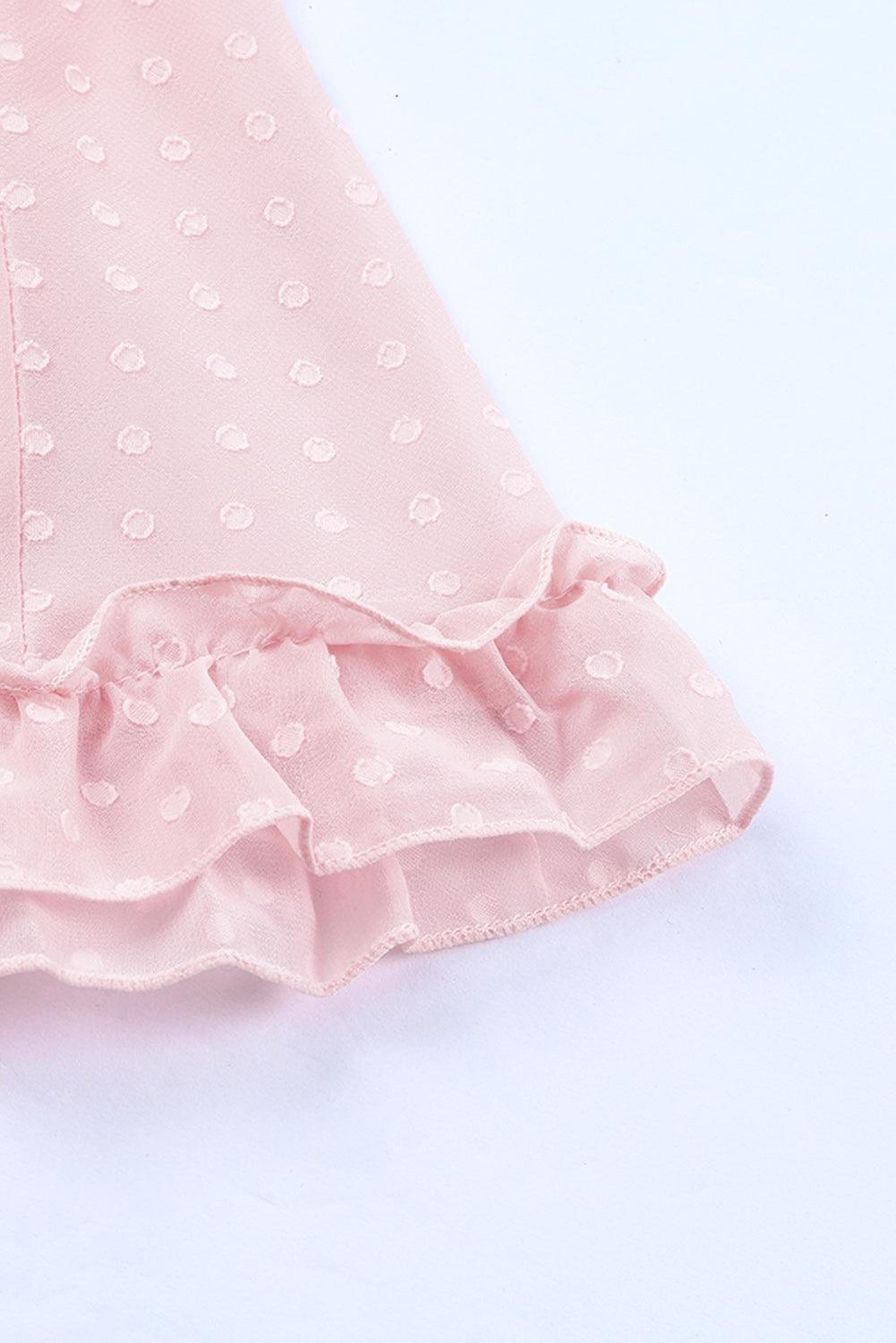 Robe à volants superposés avec dos nu