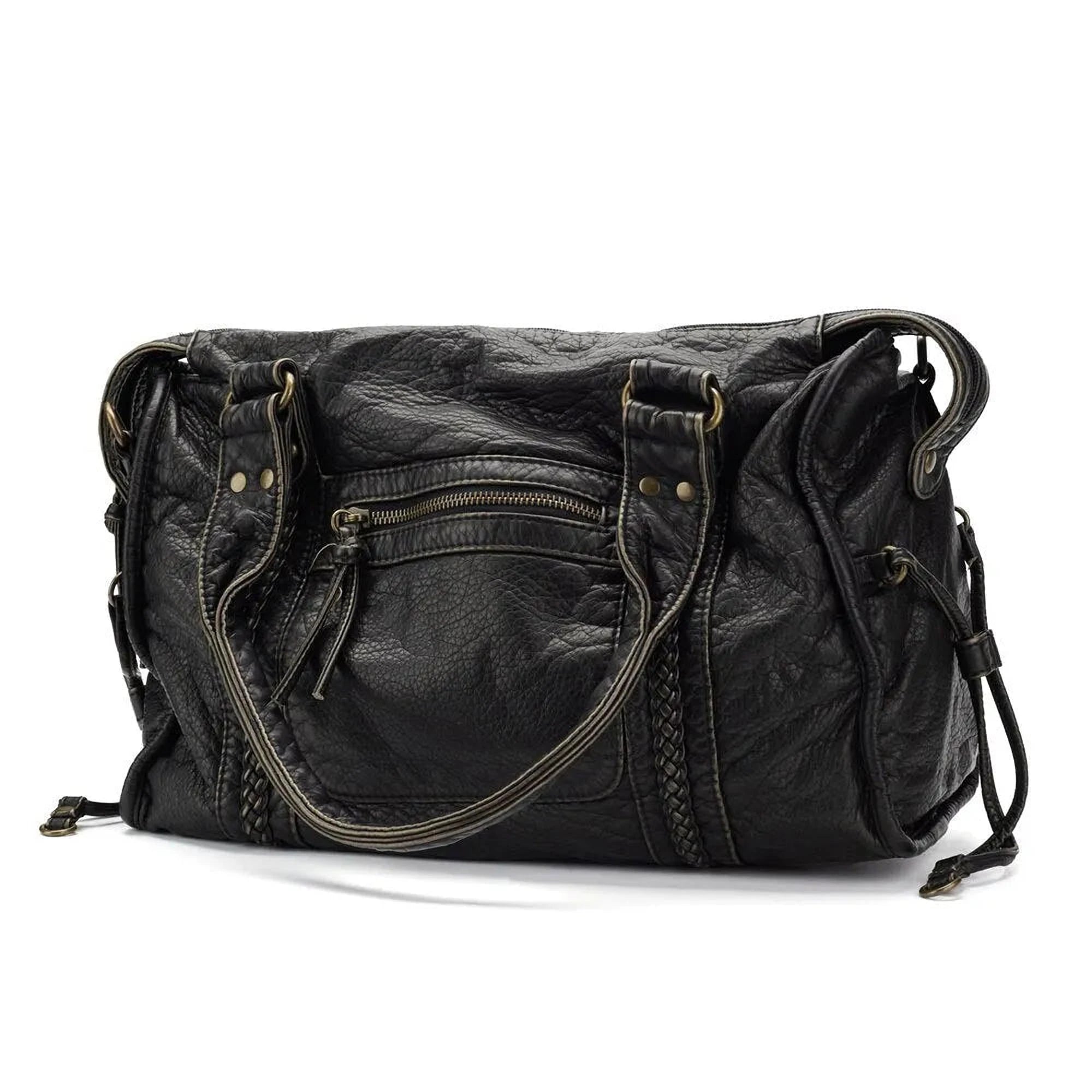 Élégance Noire | Sac à Main en PU pour Femmes