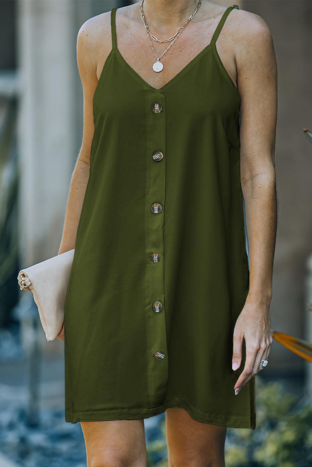 Robe nouée avec bretelles fines, élégante et légère