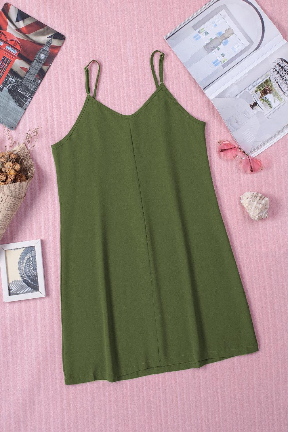 Robe nouée avec bretelles fines, élégante et légère