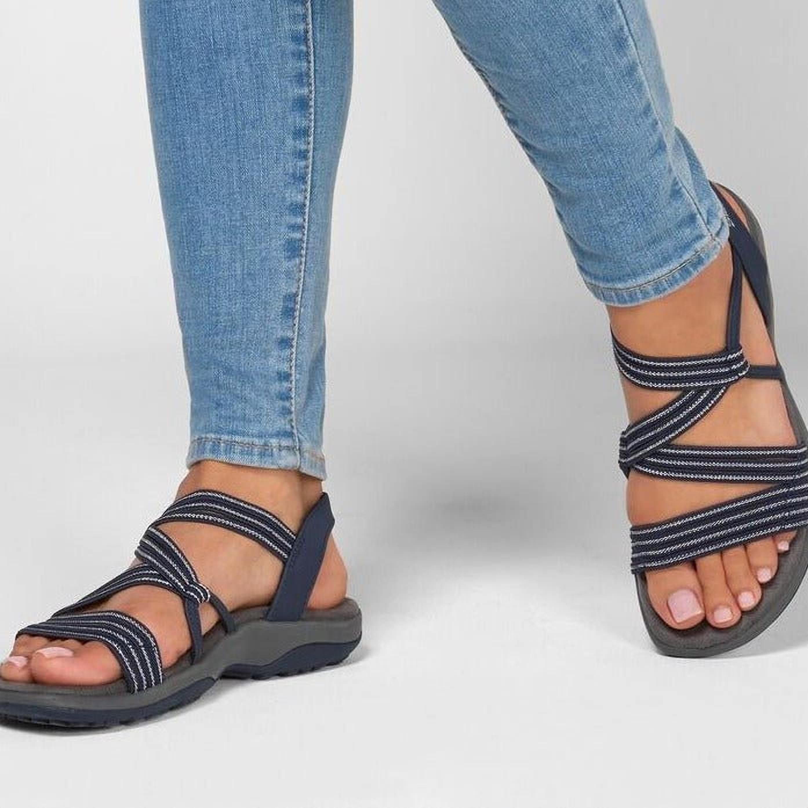 Élégance Pied Sain | Sandales Orthopédiques à Lanières pour Femmes Confortables