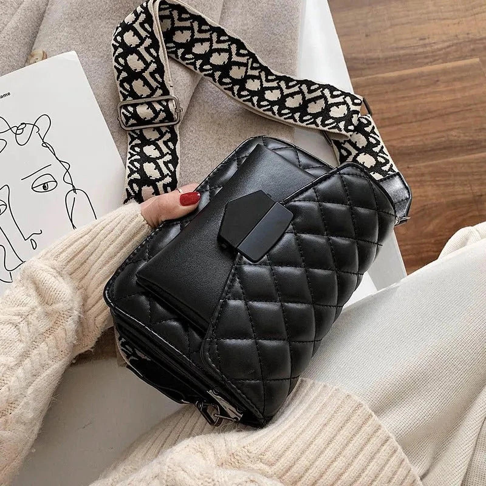 Élégance Portée | Sac à Bandoulière Chic pour Femme