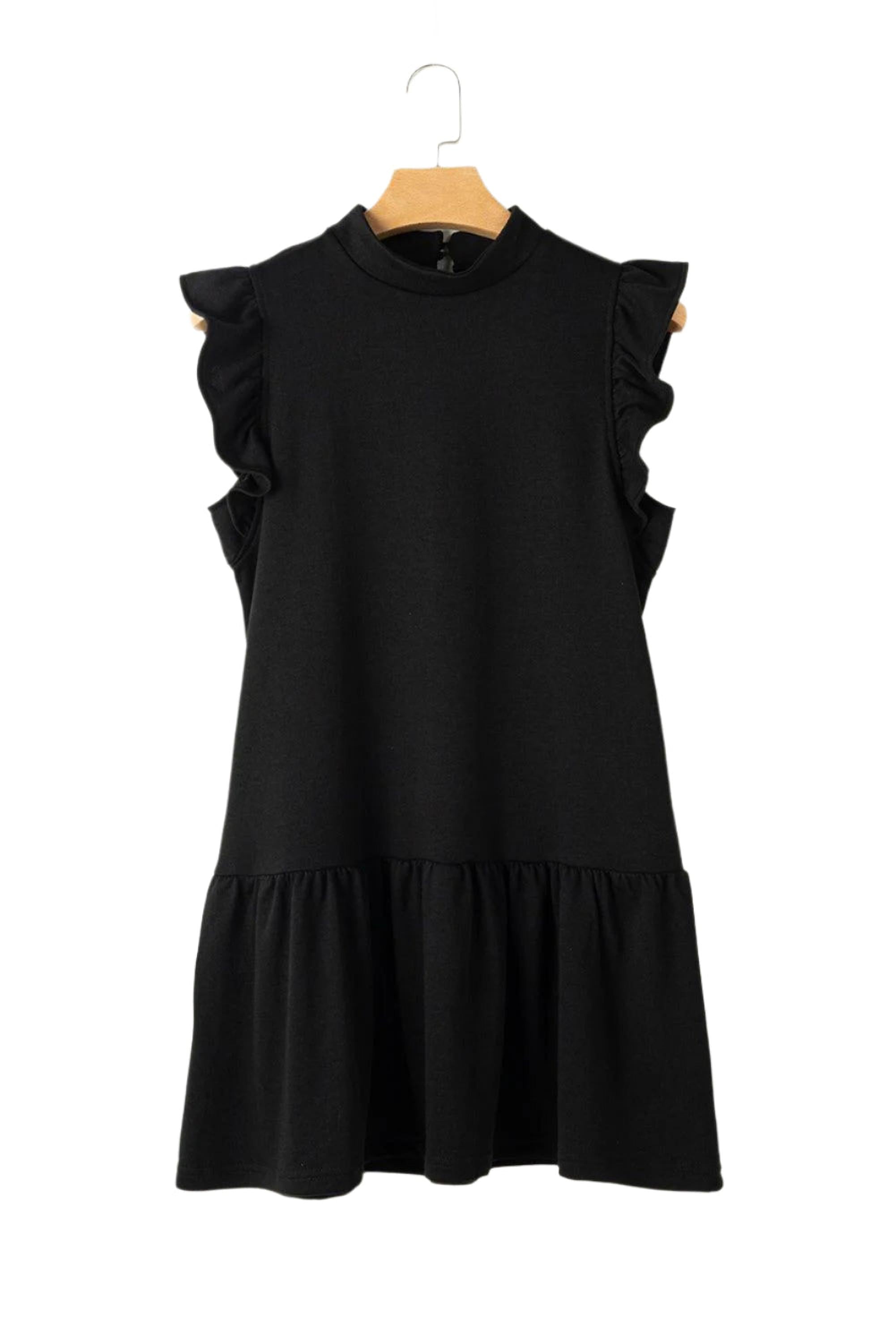 Robe droite élégante avec encolure bateau