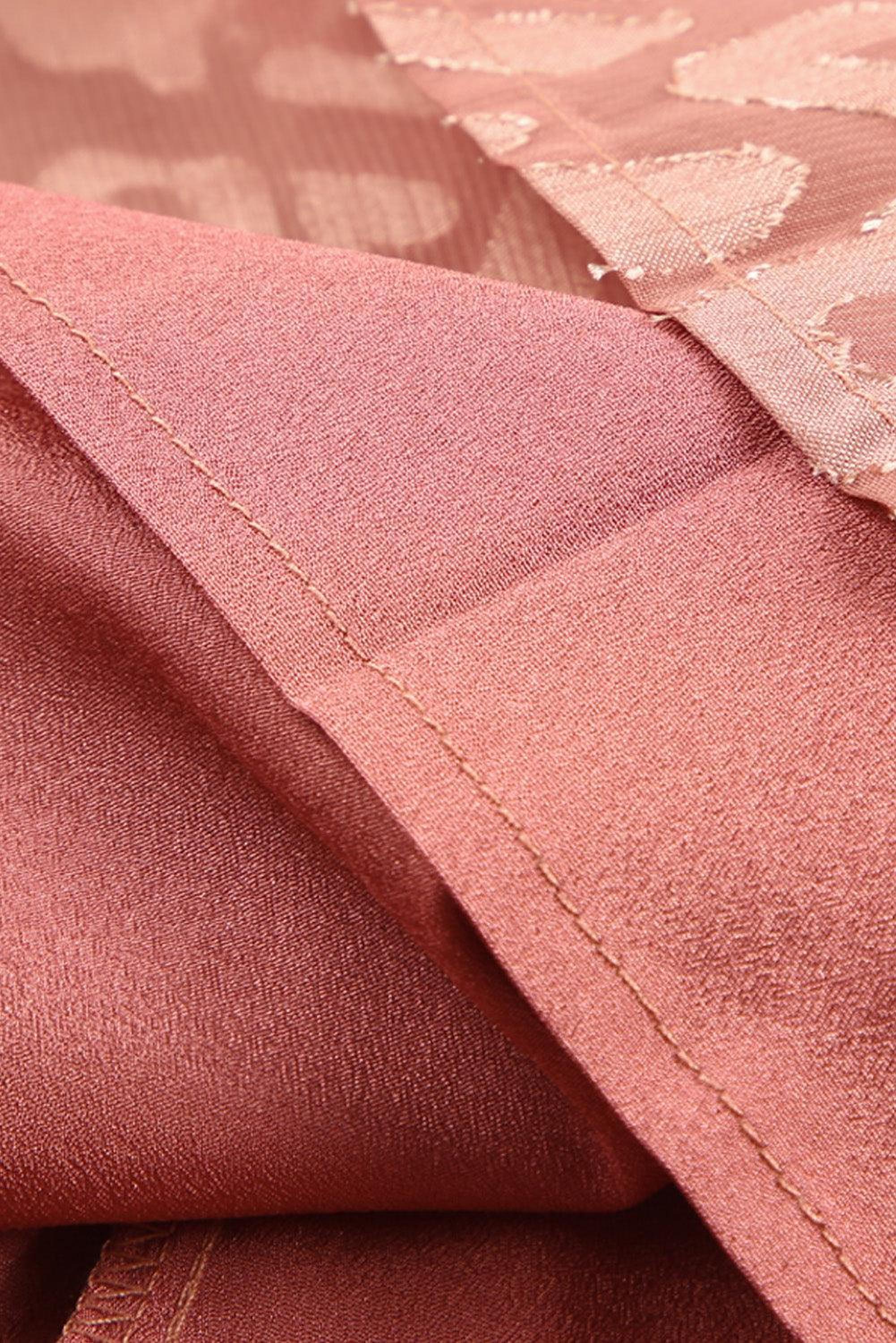 Robe portefeuille jacquard avec imprimé léopard élégante