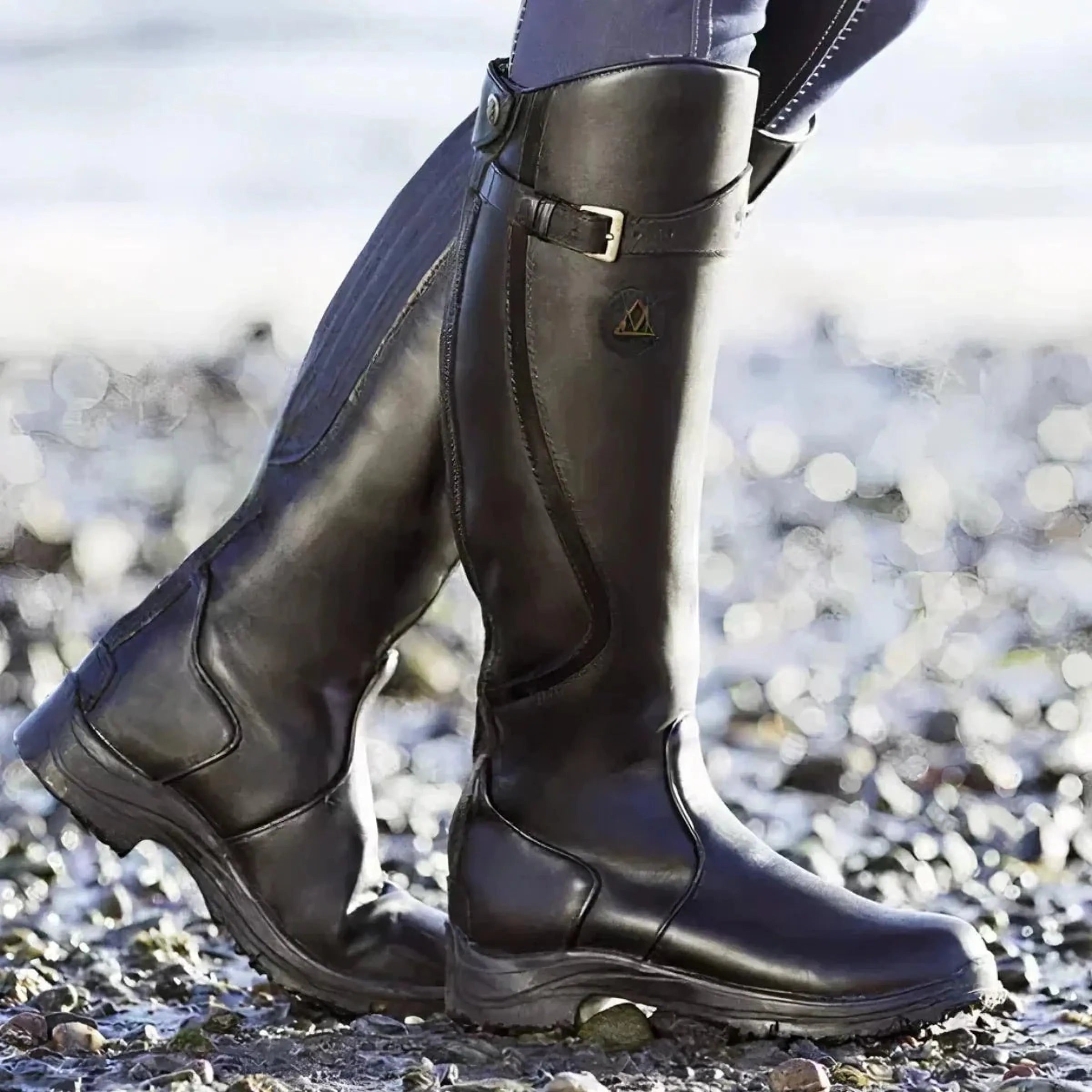 Pluie Élégante | Bottes Imperméables avec Boucles pour Élégance et Confort sous la Pluie