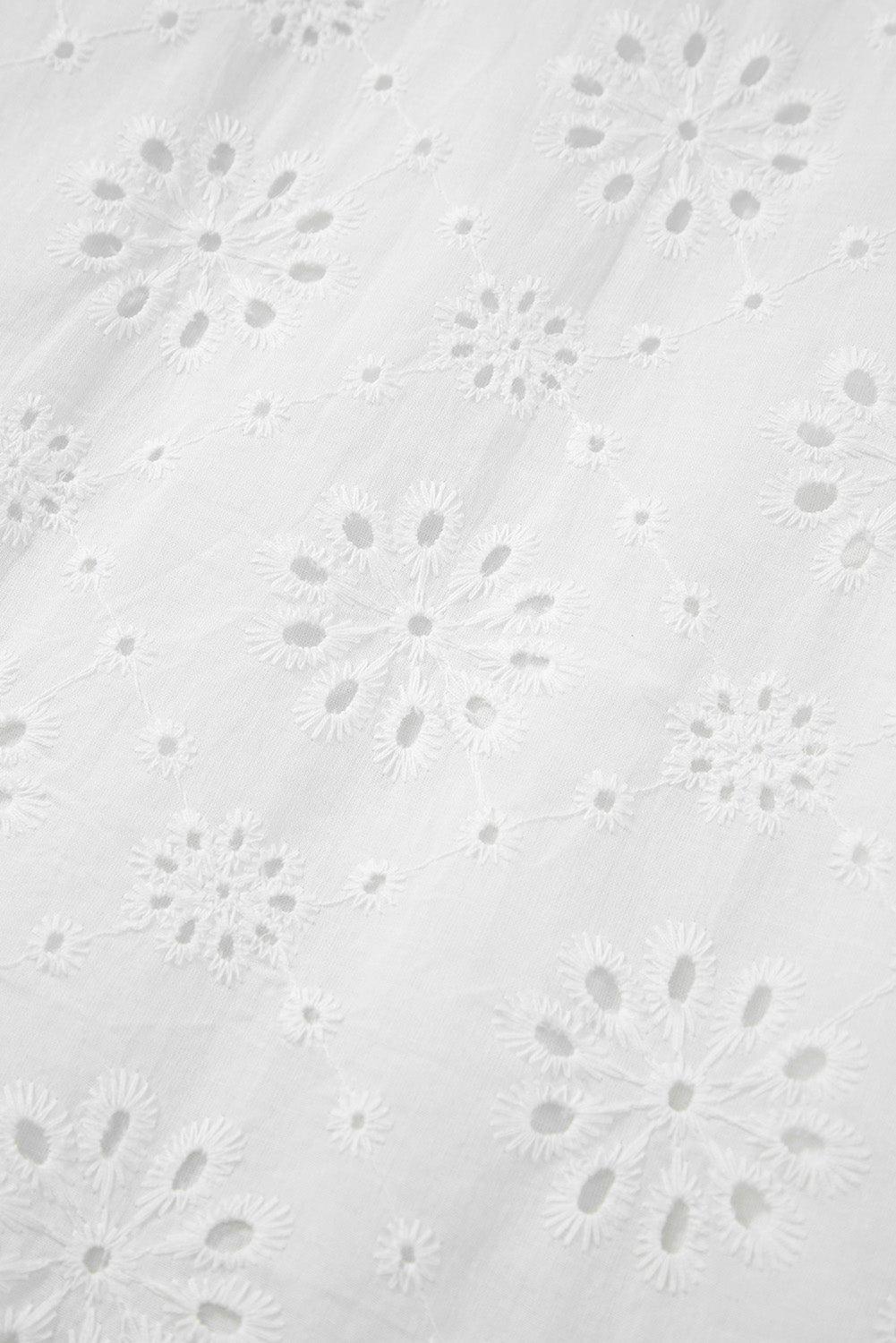 Robe bohème avec un motif d'œillets, style halter sans manches