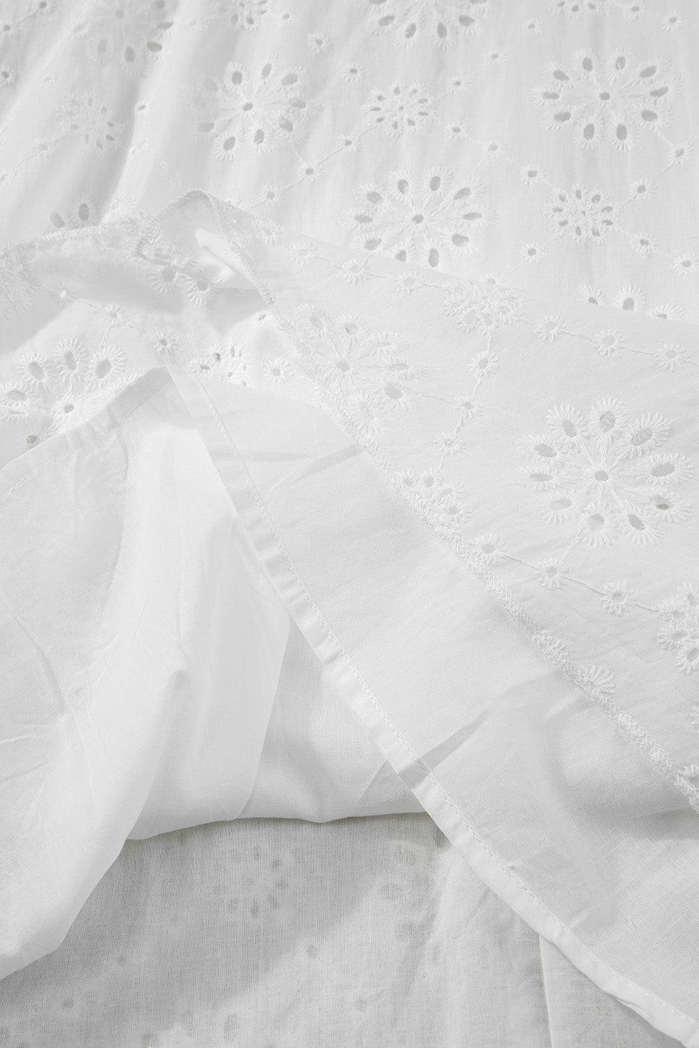 Robe bohème avec un motif d'œillets, style halter sans manches