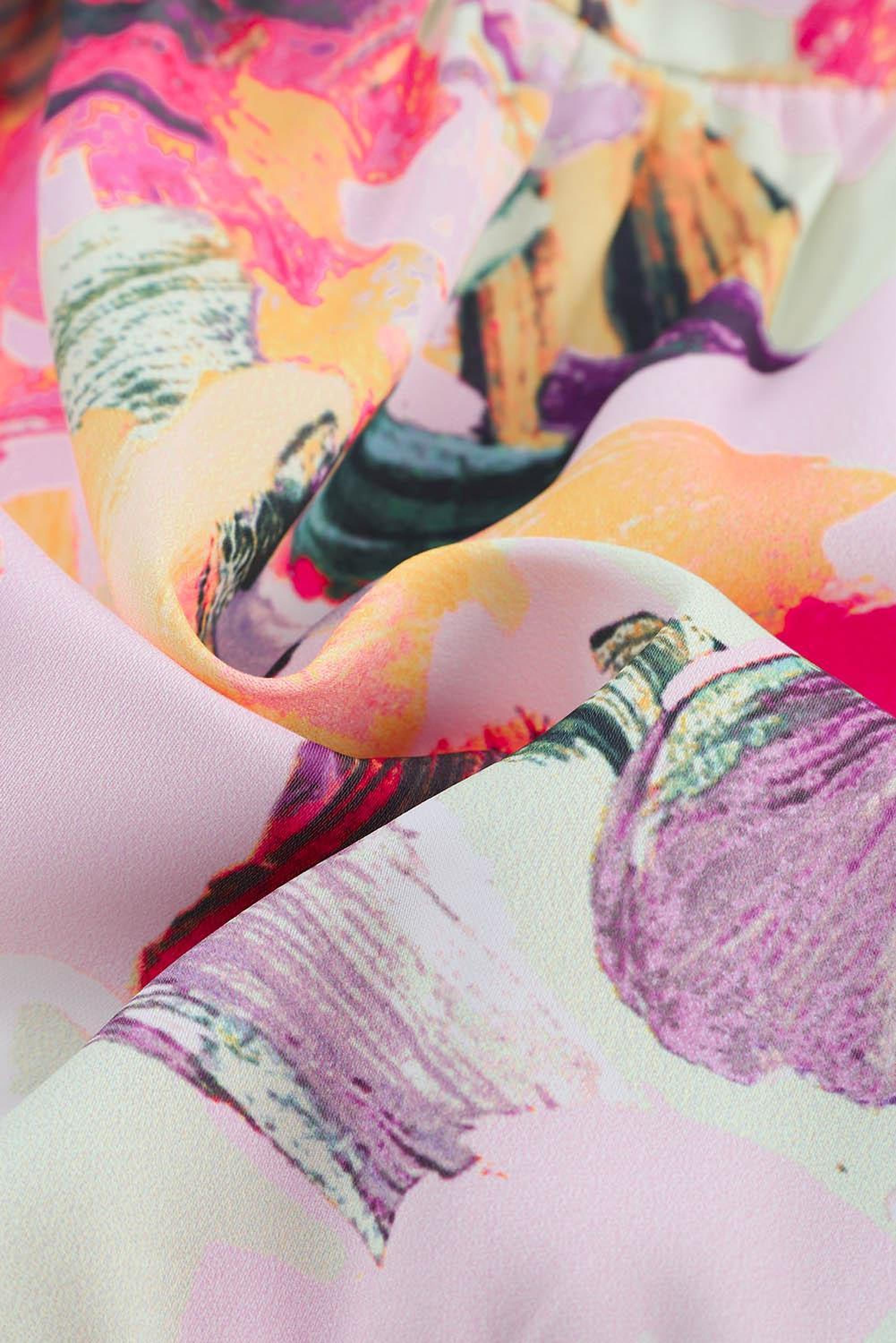Robe chemisier à motifs floraux avec manches courtes