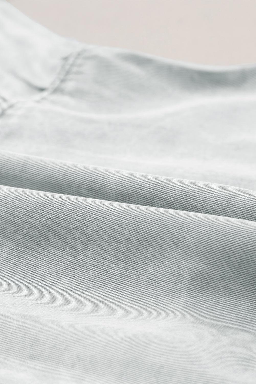Robe élégante en denim avec un style minéral lavé