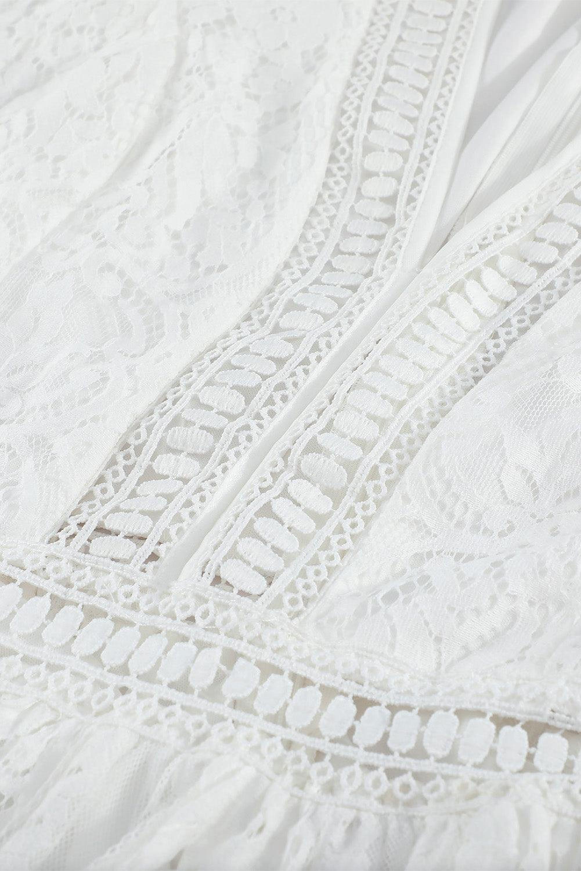 Robe Dentelle Envoûtante | Maxi-Robe en Dentelle Élégante pour Occasions
