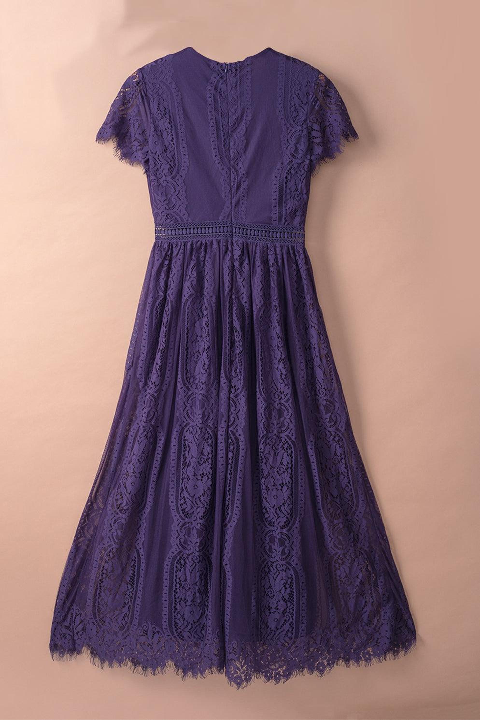 Robe Dentelle Envoûtante | Maxi-Robe en Dentelle Élégante pour Occasions