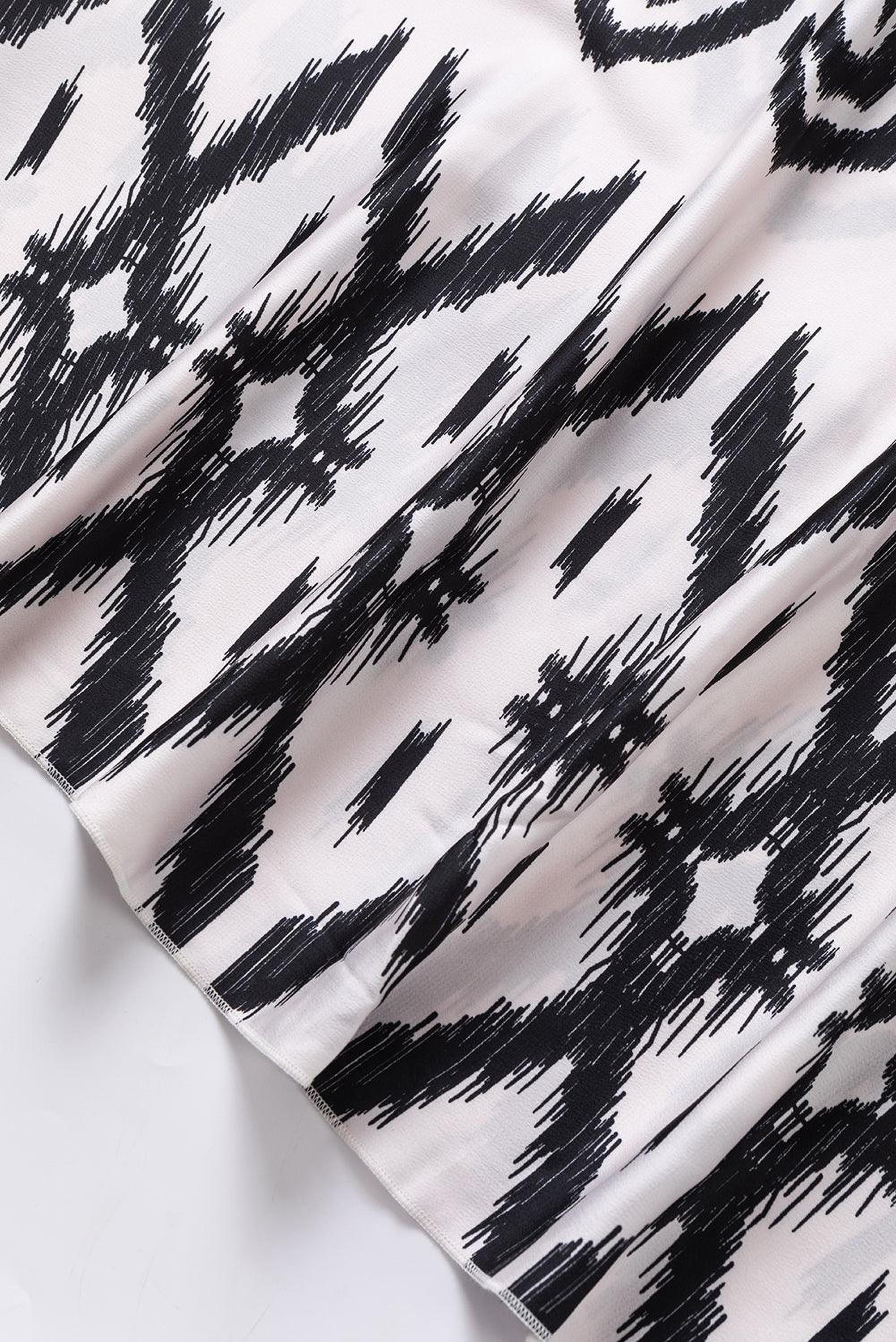 Robe d'été avec imprimé aztec élégante pour un style boho