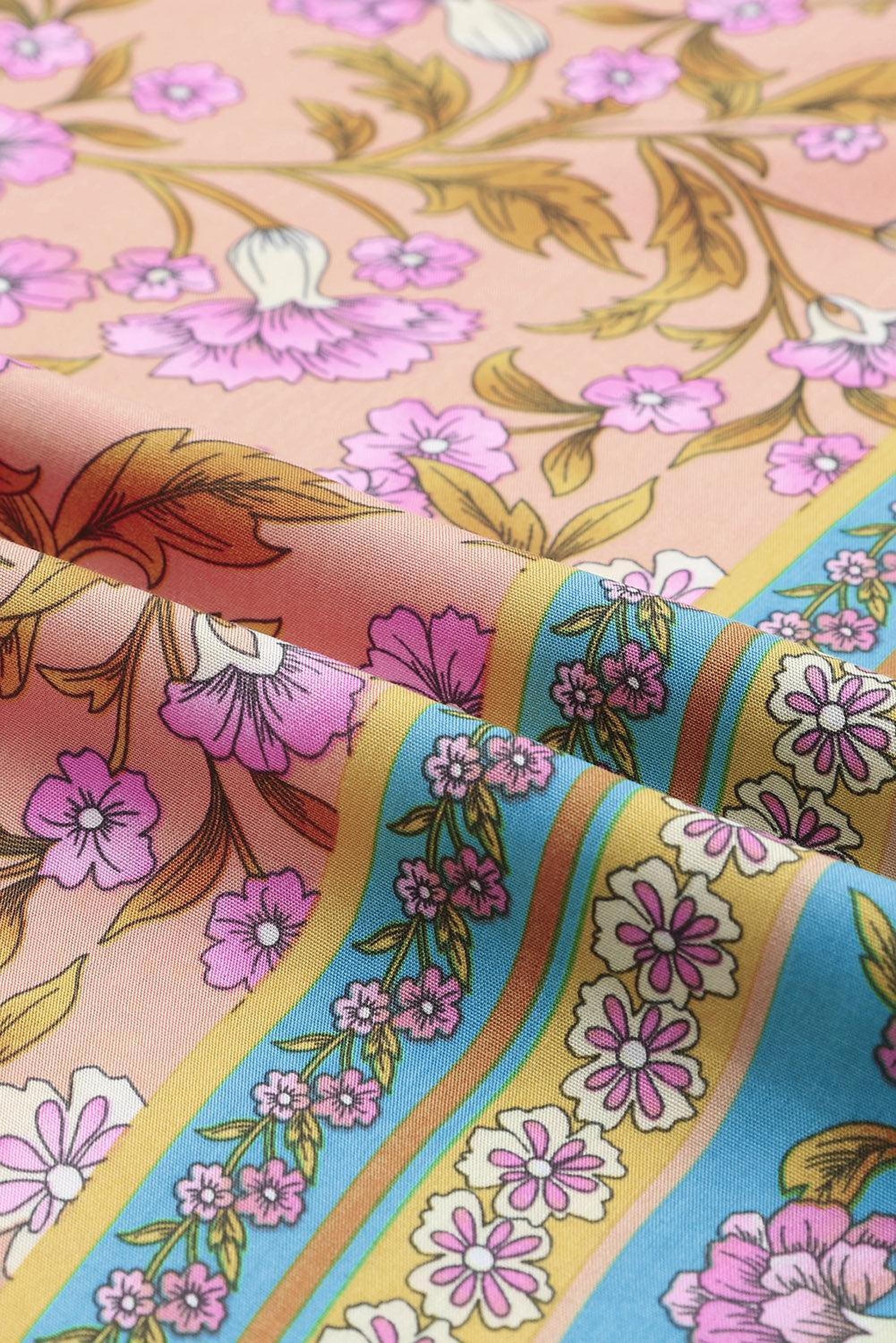 Maxi robe bohème avec bretelles spaghetti