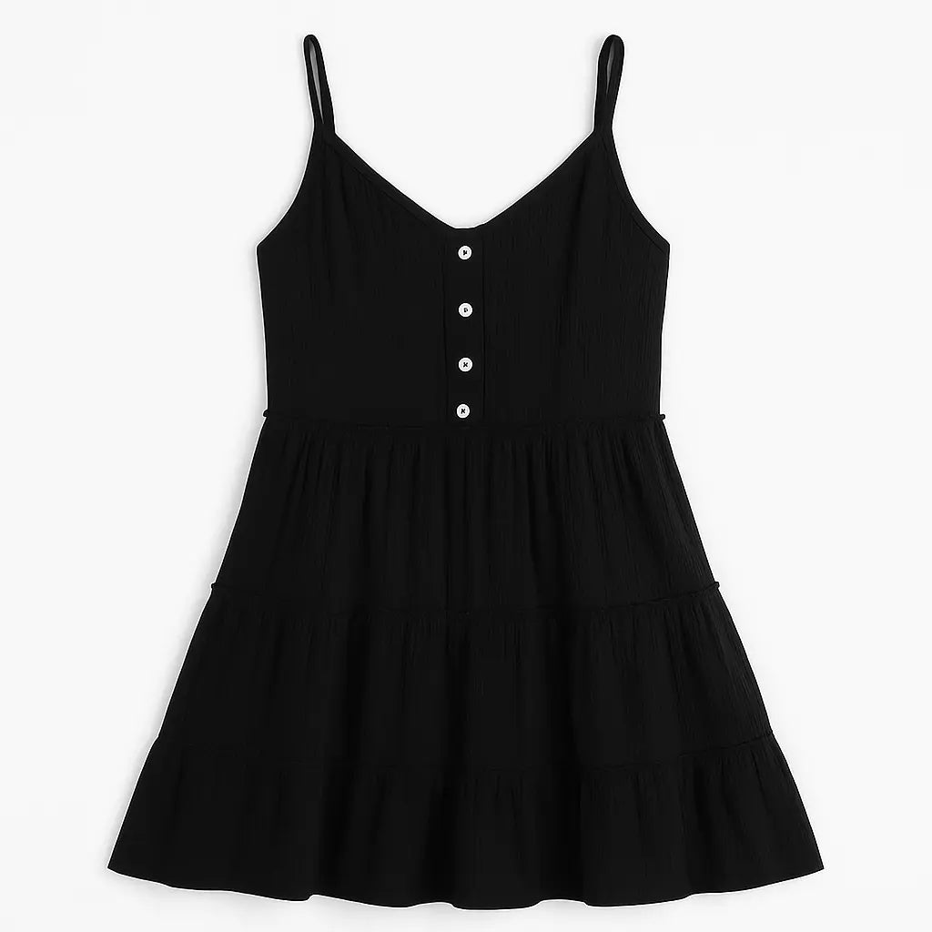 Robe Volantée Élégance | Mini Robe à Volants et Étages