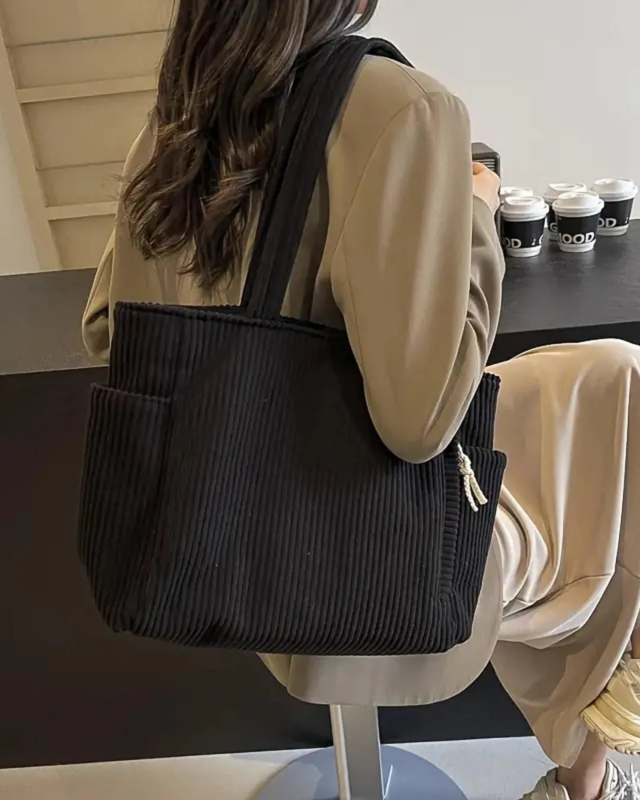 Sac Chic Ville | Élégant Tote Bag Urbain pour Femmes